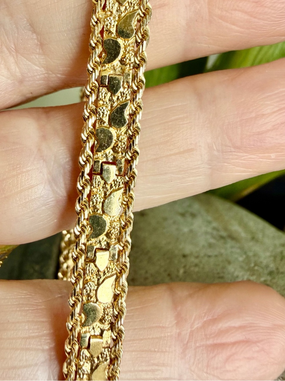 14k gold Women's Link Bracelet